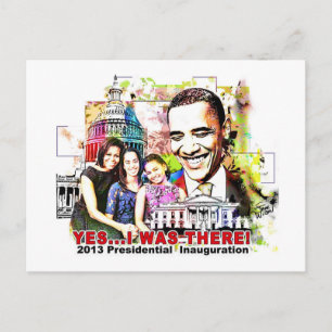 Obama's Presidentiële Inauguratie-postkaart 2013 Briefkaart