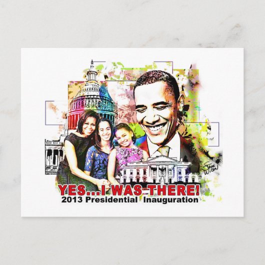 Obama's Presidentiële Inauguratie-postkaart 2013 Briefkaart (Voorkant)