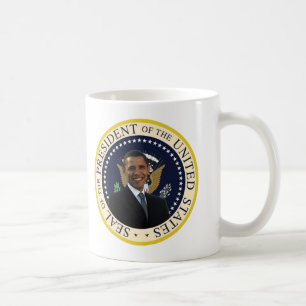 Obama's presidentiële zegel koffiemok