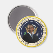 Obama's presidentiële zegel magneet (Voorkant / Achterkant)