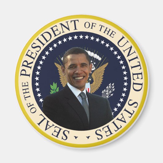 Obama's presidentiële zegel magneet (Voorkant)