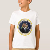 Obama's presidentiële zegel t-shirt (Voorkant)