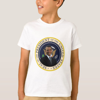 Obama's presidentiële zegel t-shirt