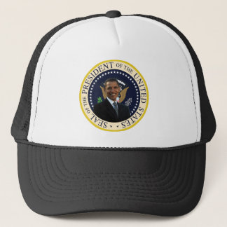 Obama's presidentiële zegel trucker pet