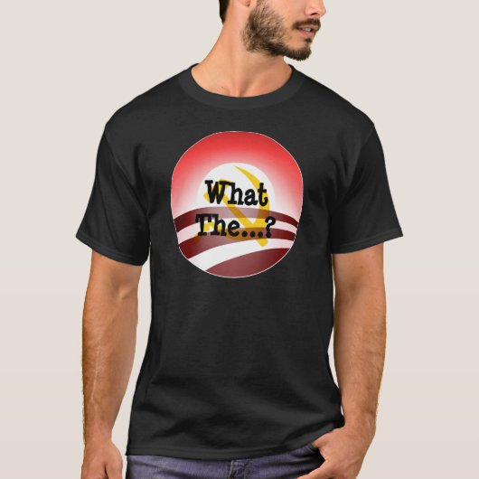 Obama's progressieve totalitaire plan? t-shirt (Voorkant)