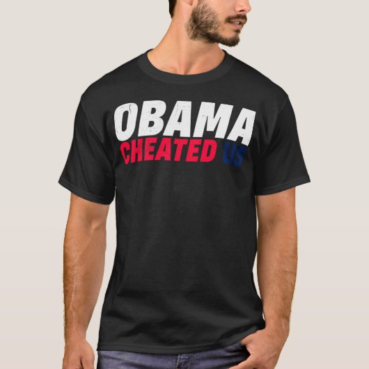 Obama's schandaal Clinton Trump T-shirt (Voorkant)