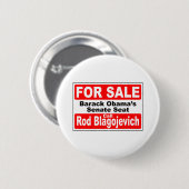 Obama's Senaatszetel te koop Ronde Button 5,7 Cm (Voorkant /achterkant)
