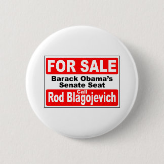 Obama's Senaatszetel te koop Ronde Button 5,7 Cm