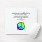 Obamas Speech Mousepad Muismat (Met muis)