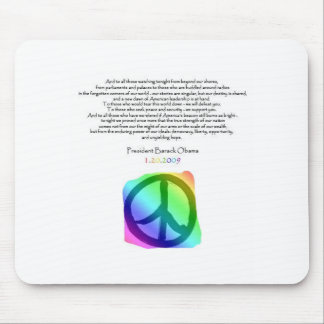 Obamas Speech Mousepad Muismat