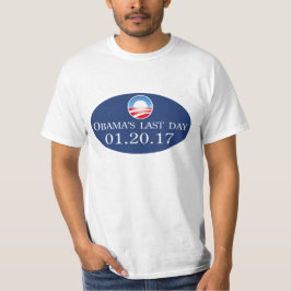Obama's T-shirt op de laatste dag