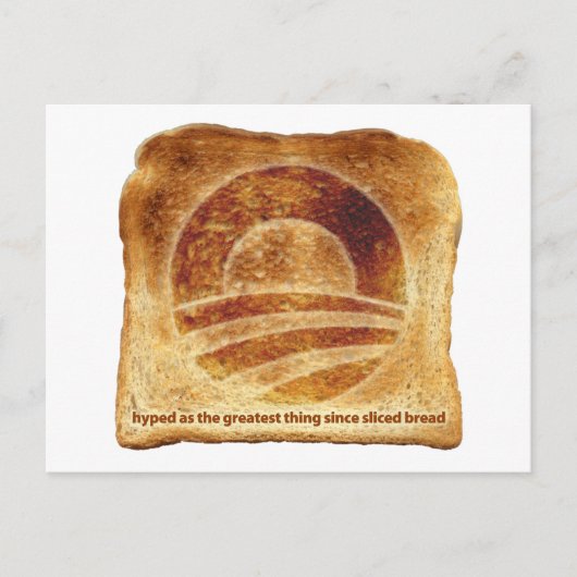 Obama's Toast Briefkaart (Voorkant)