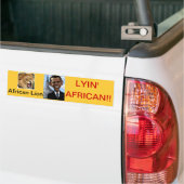 Obamaseleugens Bumpersticker (Op Truck)