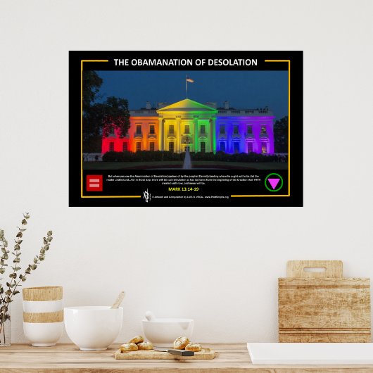 Obamatie Poster (Keuken)