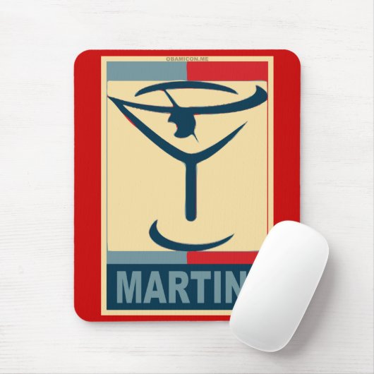 Obamatini Mousepad Muismat (Met muis)