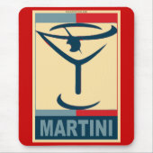 Obamatini Mousepad Muismat (Voorkant)