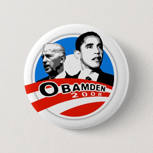 OBAMDEN 2008-Button Ronde Button 5,7 Cm (Voorkant)