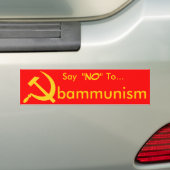 Obammunisme Bumpersticker (Op auto)