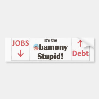 Obamony Bumpersticker