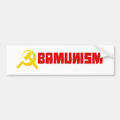 Obamunisme Bumpersticker (Voorkant)
