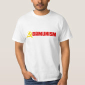 Obamunisme Bumpersticker T-shirt (Voorkant)