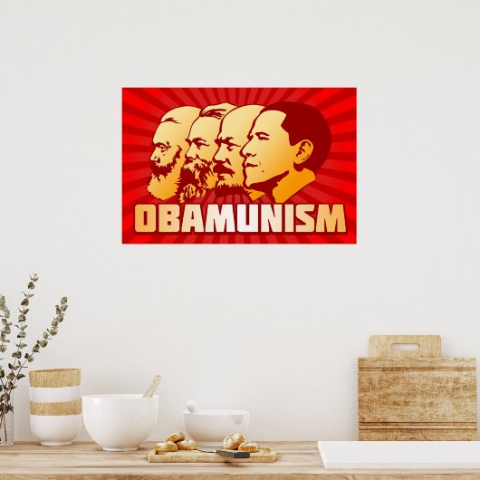 Obamunisme Poster (Keuken)