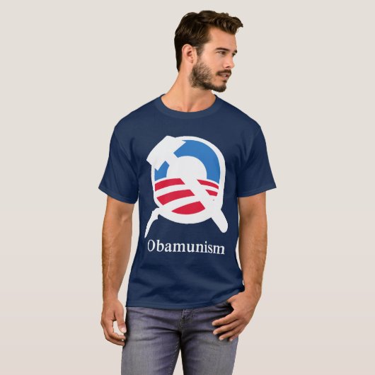 Obamunisme T-shirt (Voorkant volledig)