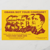 Obamunist Event Flyers (Achterkant)