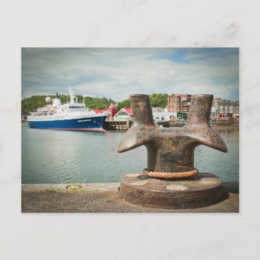 Oban Harbour Briefkaart (Voorkant)