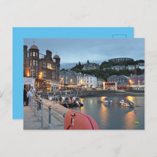 Oban Harbour Briefkaart (Voorkant / Achterkant)
