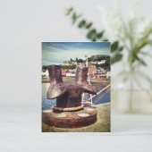 Oban Harbour Briefkaart (Staand voorkant)