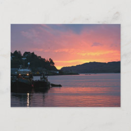 Oban Harbour, Schotland Briefkaart