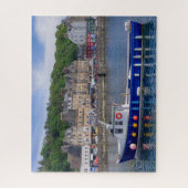 Oban Port Scotland Vist Zee Ocean Travel Legpuzzel (Verticaal)