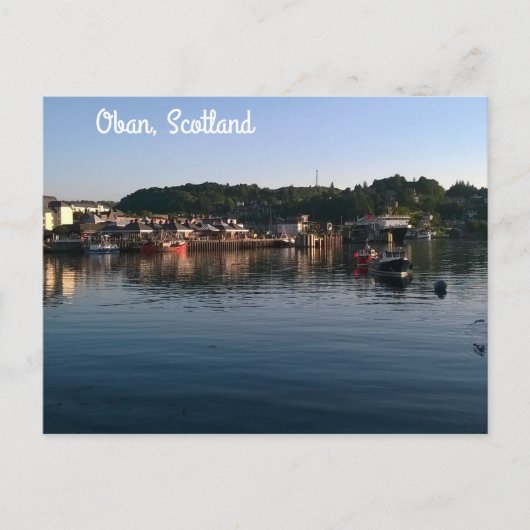 Oban, Schotland Briefkaart (Voorkant)