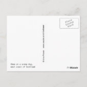 Oban, Schotland (briefkaart) Briefkaart (Achterkant)