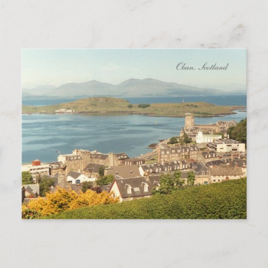 Oban, Schotland (briefkaart) Briefkaart (Voorkant)