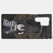Obanai Iguro Chibi Gold Samsung Galaxy Hoesje (Achterkant horizontaal)