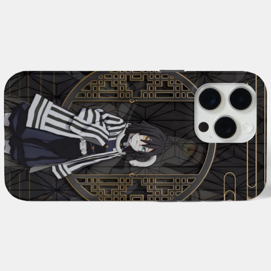 Obanai Iguro Gold Case-Mate iPhone Case (Achterkant (horizontaal))