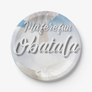 obatala borden papieren bordje