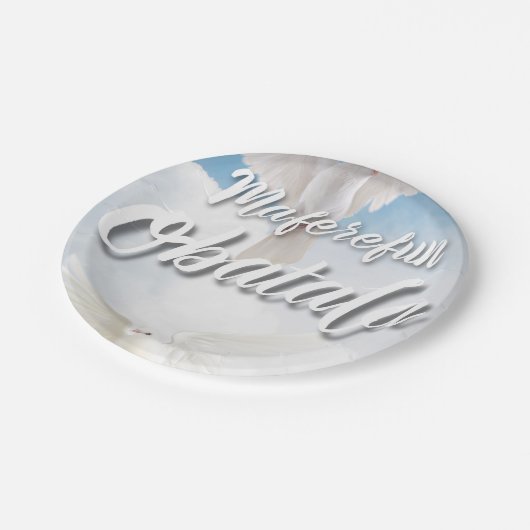 obatala borden papieren bordje (Gekanteld)