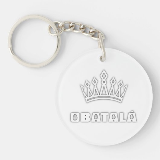 Obatala Keyring Sleutelhanger (Voorkant)