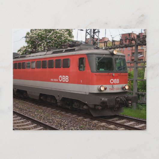 ÖBB 1142 638-4 BRIEFKAART (Voorkant)