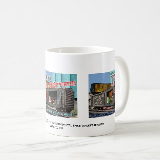 OBC IPA, Hefeweizen & Pilsner Brews Coffee Mok (Voorkant rechts)