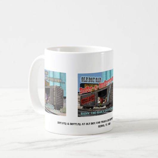 OBC IPA, Hefeweizen & Pilsner Brews Coffee Mok (Voorkant links)