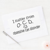OBD-OBD-CAT-stoornis Rechthoekige Sticker (Envelop)