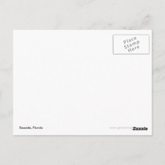 Obe Beach Tower - Seaside, Florida Briefkaart (Achterkant)