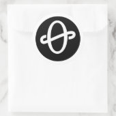 Obe-Sticker Ronde Sticker (Tas)