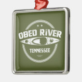 Obed River Tennessee Kayaking Metalen Ornament (Links)