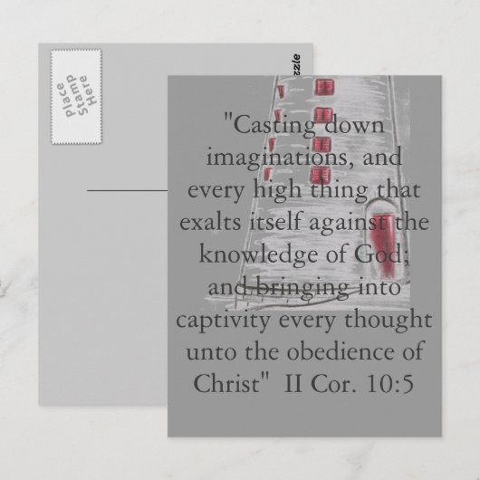 Obedience Briefkaart (Voorkant / Achterkant)