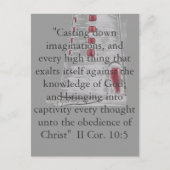 Obedience Briefkaart (Voorkant)